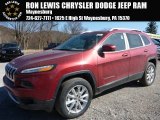 2015 Deep Cherry Red Crystal Pearl Jeep Cherokee Limited 4x4 #102729885