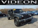 2010 Dark Charcoal Pearl Jeep Wrangler Unlimited Rubicon 4x4 #102730098