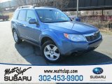 2010 Newport Blue Pearl Subaru Forester 2.5 X Premium #102729952