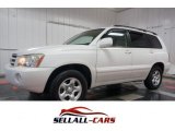 2002 Super White Toyota Highlander V6 #102729589