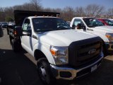 2015 Oxford White Ford F350 Super Duty XL Regular Cab 4x4 Chassis #102730070