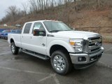 2015 Oxford White Ford F250 Super Duty Lariat Crew Cab 4x4 #102761197