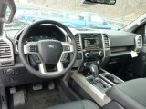 2015 Ford F150 Lariat SuperCrew 4x4 Black Interior