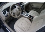 2012 Audi A4 2.0T quattro Sedan Cardamom Beige Interior