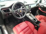 2015 Porsche Macan Turbo Black/Garnet Red Interior
