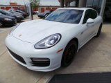 White Porsche Panamera in 2015