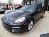 Jet Black Metallic Porsche Panamera in 2015