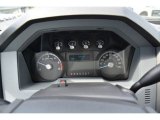 2015 Ford F550 Super Duty XLT Regular Cab Chassis Gauges