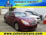 2011 Ruby Red Pearl Subaru Legacy 3.6R Limited #102814759