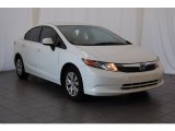 2012 Honda Civic LX Sedan Front 3/4 View