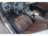 2012 Audi A7 3.0T quattro Prestige Nougat Brown Interior