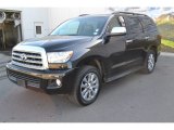 2015 Toyota Sequoia Limited 4x4 Front 3/4 View