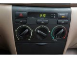2006 Toyota Corolla CE Controls