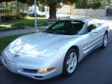 1997 Sebring Silver Metallic Chevrolet Corvette Coupe #1007229
