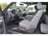 2012 Ford F250 Super Duty XLT SuperCab 4x4 Steel Interior
