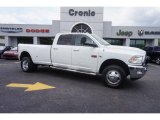 2011 Bright White Dodge Ram 3500 HD Big Horn Crew Cab 4x4 Dually #102845415