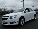 2013 Summit White Chevrolet Cruze LTZ #102884292