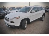 2015 Bright White Jeep Cherokee Limited #102884610