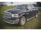 2015 True Blue Pearl Ram 1500 Laramie Crew Cab #102884591