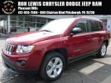 2013 Deep Cherry Red Crystal Pearl Jeep Compass Sport 4x4 #102924282