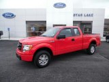 2013 Race Red Ford F150 STX SuperCab 4x4 #102924436