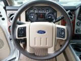 2015 Ford F250 Super Duty King Ranch Crew Cab 4x4 Steering Wheel