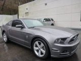 2014 Sterling Gray Ford Mustang V6 Premium Coupe #103001093