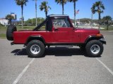 1984 Jeep Scrambler Chilipepper Red