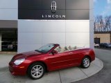 2008 Inferno Red Crystal Pearl Chrysler Sebring Limited Convertible #103001013