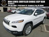 2015 Bright White Jeep Cherokee Limited 4x4 #103020818