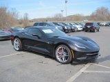 Black Chevrolet Corvette in 2015