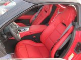 2014 Chevrolet Corvette Stingray Convertible Z51 Adrenaline Red Interior