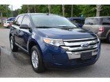 2012 Dark Blue Pearl Metallic Ford Edge SE #103050442