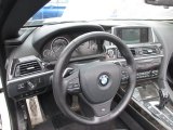 2013 BMW 6 Series 650i xDrive Convertible Steering Wheel