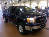 2011 Midnight Blue Metallic GMC Sierra 2500HD SLE Extended Cab 4x4 #103050505