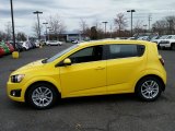 2015 Chevrolet Sonic Bright Yellow