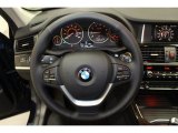 2015 BMW X3 sDrive28i Steering Wheel