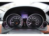 2010 Acura ZDX AWD Technology Gauges