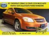 2005 Sunburst Orange Metallic Chevrolet Cobalt LS Coupe #103082509