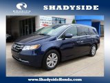 2015 Obsidian Blue Pearl Honda Odyssey EX-L #103082791