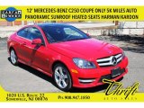 2012 Mars Red Mercedes-Benz C 250 Coupe #103082495