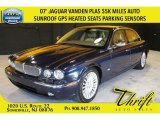 2007 Indigo Blue Metallic Jaguar XJ Vanden Plas #103082410