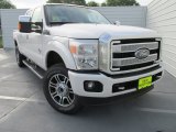2015 White Platinum Ford F250 Super Duty Lariat Crew Cab 4x4 #103082852