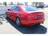 Crimson Red BMW 3 Series in 2013