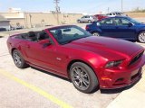 2014 Ruby Red Ford Mustang GT Convertible #103143854