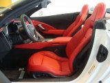 2015 Chevrolet Corvette Stingray Convertible Adrenaline Red Interior