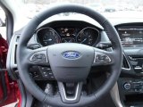 2015 Ford Focus Titanium Sedan Steering Wheel