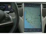 2013 Tesla Model S  Navigation