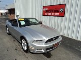 2014 Ingot Silver Ford Mustang V6 Convertible #103185735