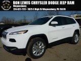 2015 Bright White Jeep Cherokee Limited 4x4 #103234131